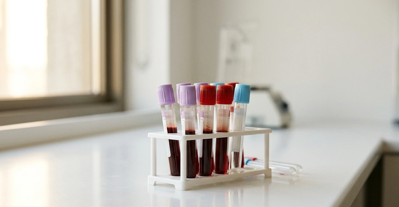 Análisis de sangre para valorar el perfil lipídico y el colesterol