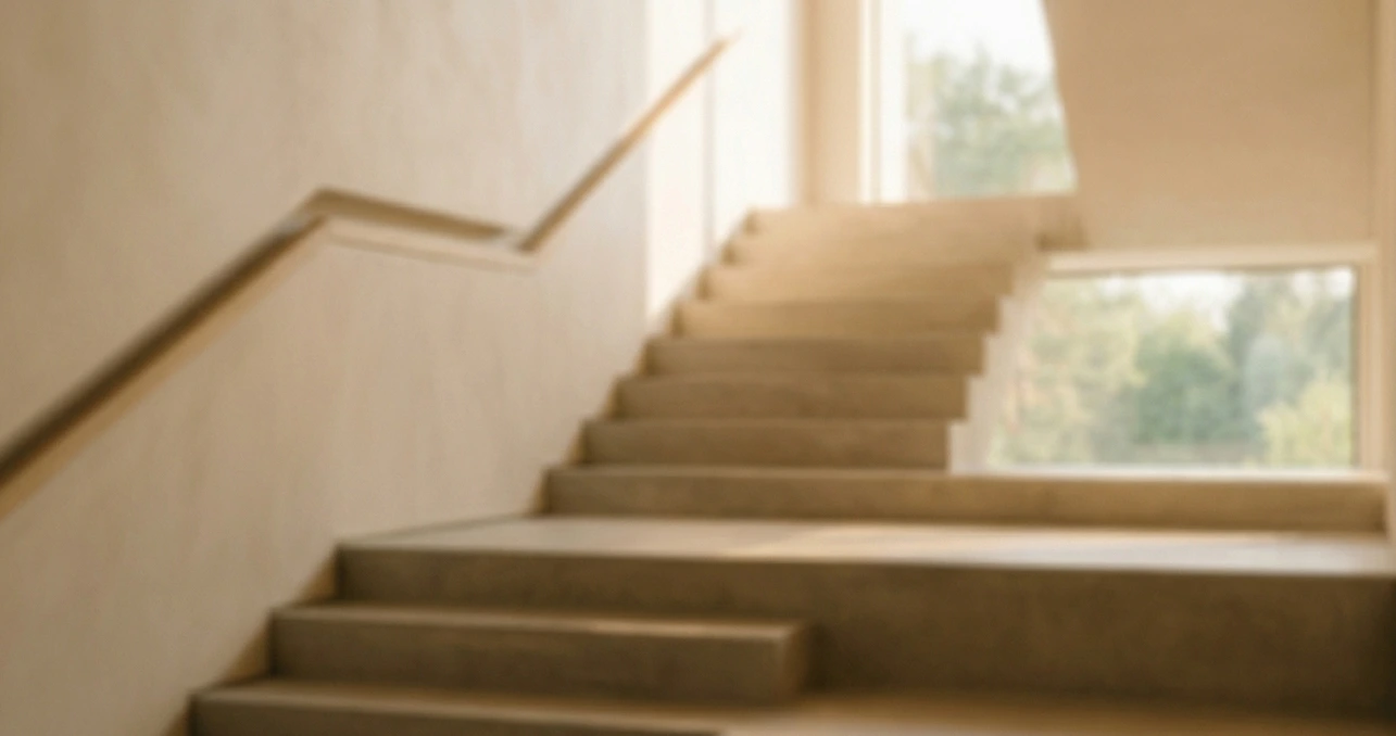 Escaleras, metáfora de la limitación funcional por disnea o cansancio